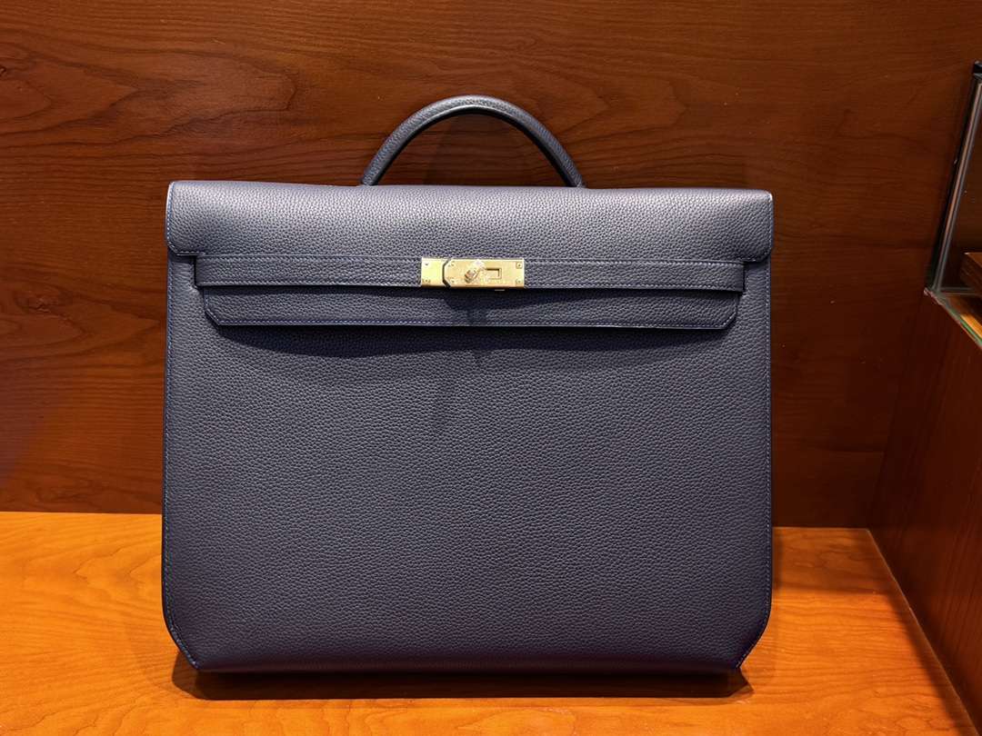 Hermes Kelly Depeches 36 togo Bleu Nuit PHD